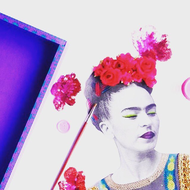 justjossn's tweet image. #reposr #fridakahlo #livecolorfulco | #color #artinspiration