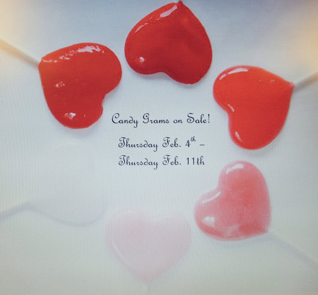 vmccaseniors's tweet photo. Candy Grams on sale tomorrow! https://t.co/reFlIj00bP