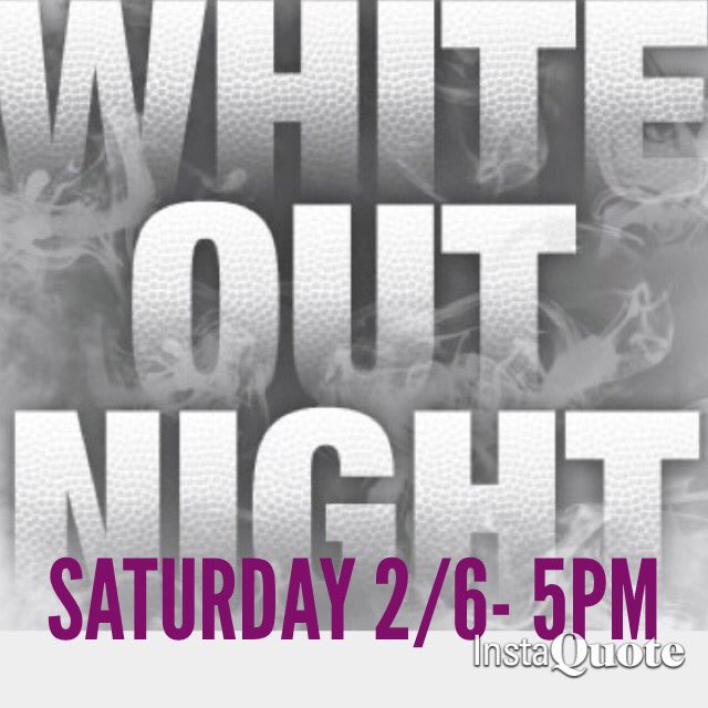 LCHSUnited's tweet photo. White out the Den on Saturday! FREE white shirts and rally towels at the game. Make sure to wear white! #LCHSUnited https://t.co/fJHS5DOcHI
