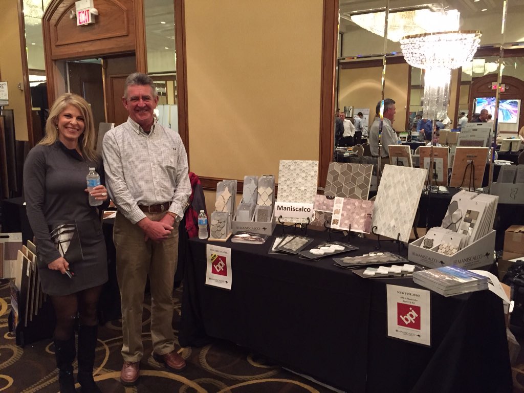 Maniscalcostone's tweet photo. Maniscalco crew at the BPI Vendors event in Memphis, TN https://t.co/8zYdtXaIiX