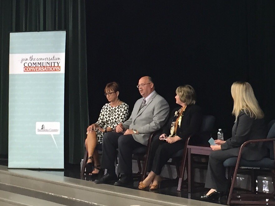 SRQCountyGov's tweet photo. Our Community Conversation on the future of #VeniceLibrary has begun https://t.co/WMBjajZE2k