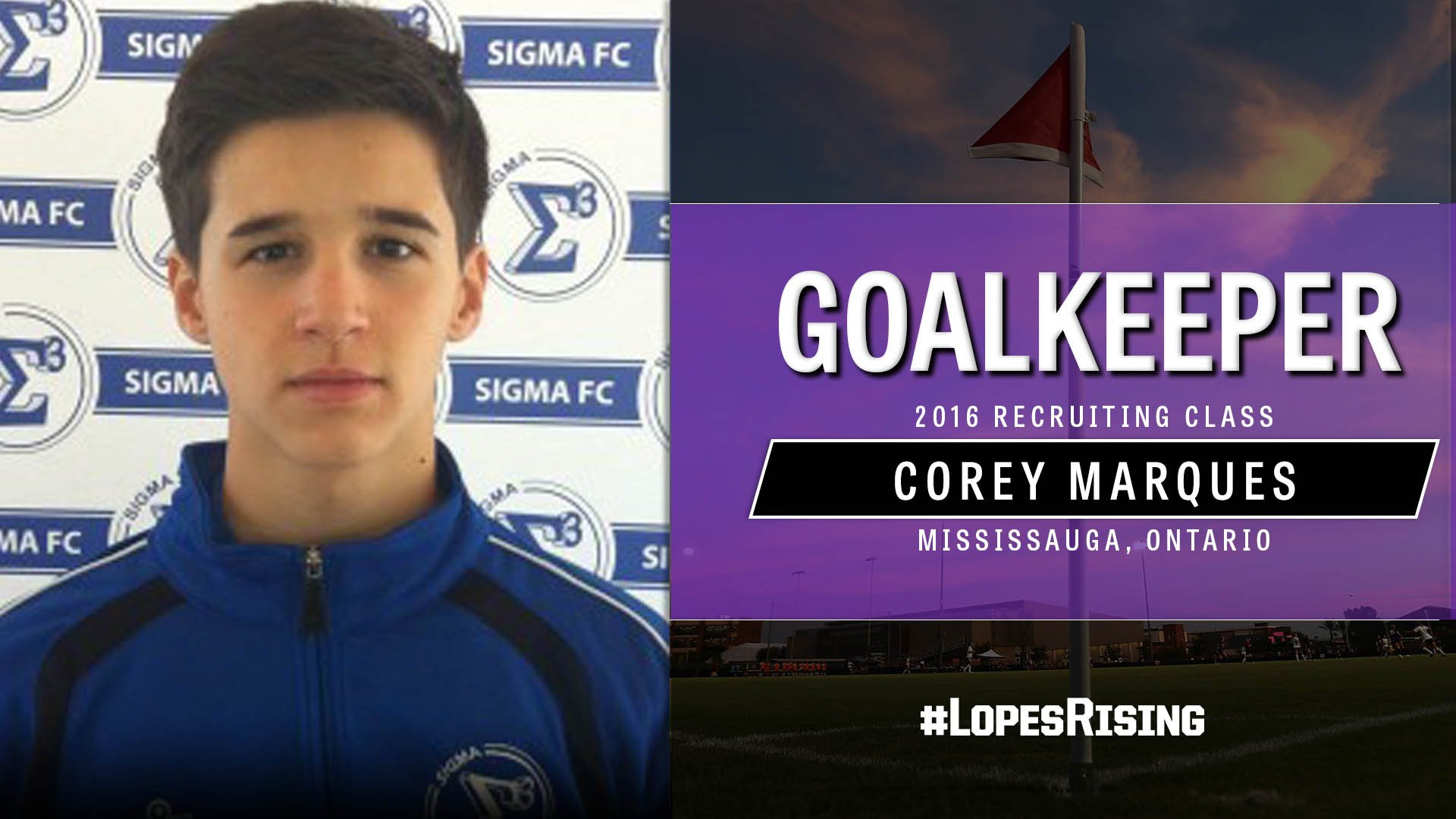 Gcu Men S Soccer On Twitter Corey Marques Played For Fc Sigma And Gcu Men S Soccer