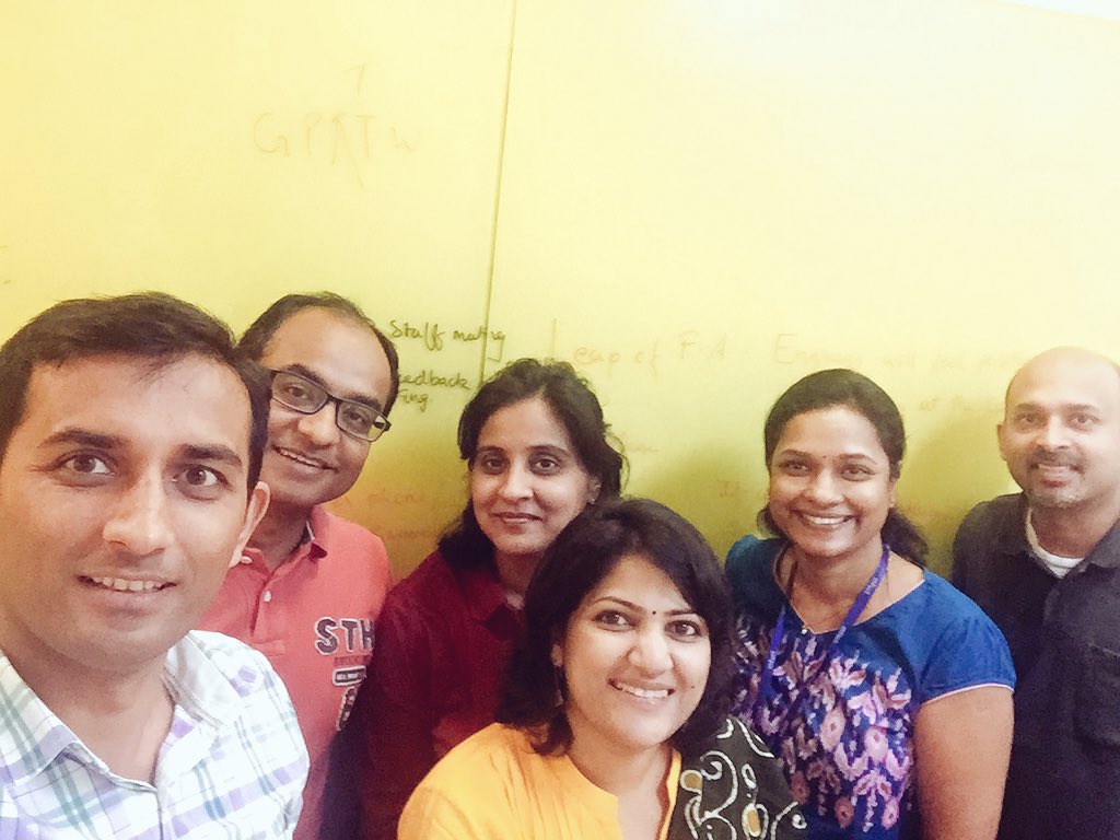 anil_sharma's tweet photo. Another amazing brainstorming session of leap team. Awesome team and awesome experience. #IntuitLeap #IntuitLife https://t.co/jg08wR9HWR
