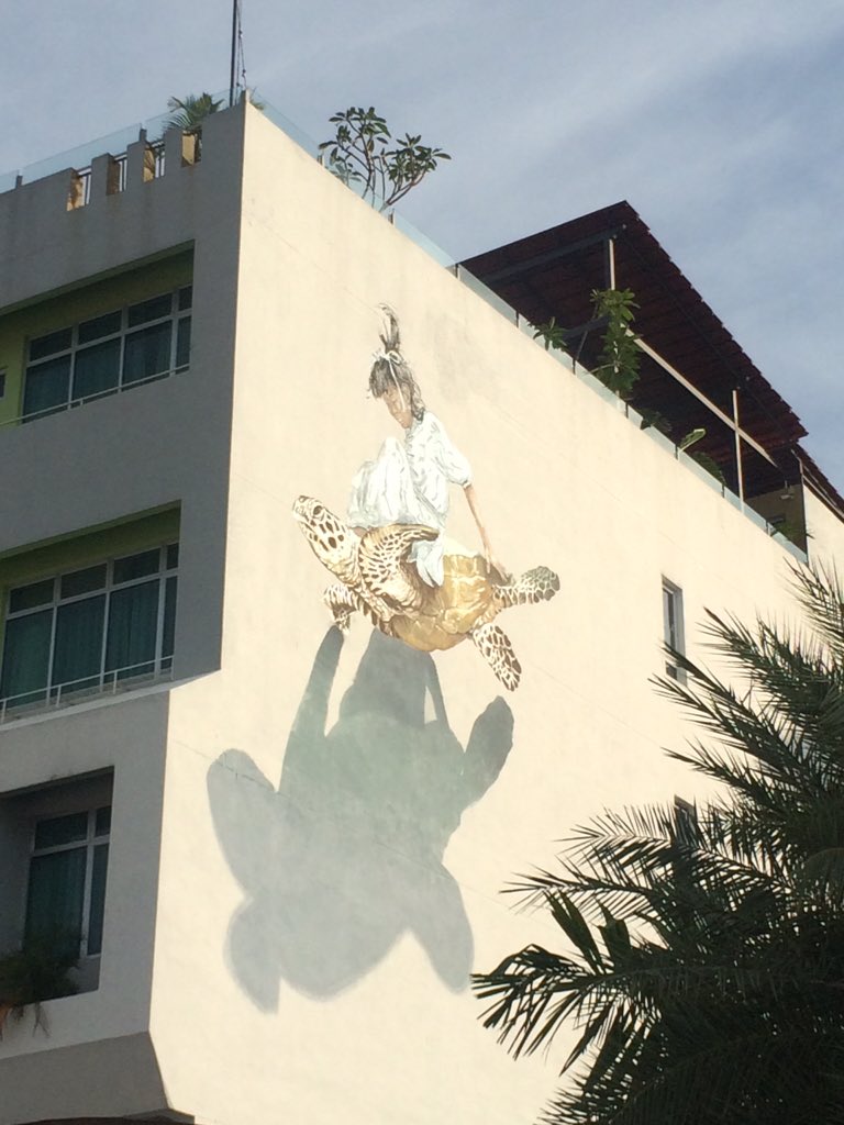 MatthewStorage's tweet image. Amazing #streetArt in #Penang #Malaysia #travelling #chilled #experiences