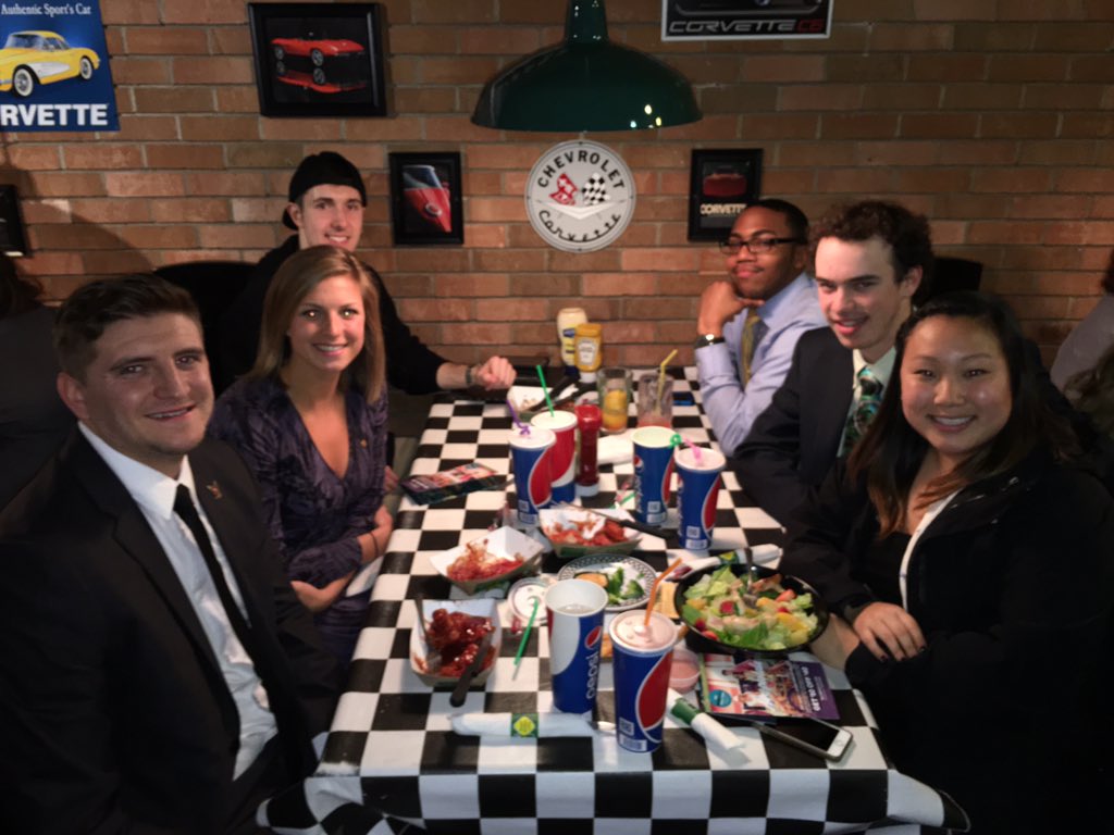 DSP_BetaPi's tweet photo. Thank you to all who came out to join the Brothers of Delta Sigma Pi at Quaker Steak tonight! #PledgeDSP https://t.co/eSqL4u59Wa