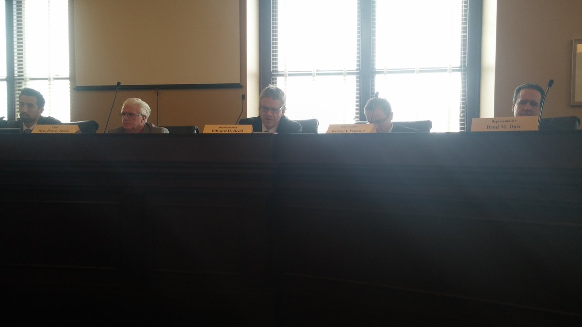 ed_redd's tweet photo. I appreciate the USU pin I received today from Neil Abercrombie. Today I present HB191 to its standing committee. https://t.co/5CLvQBkBdK