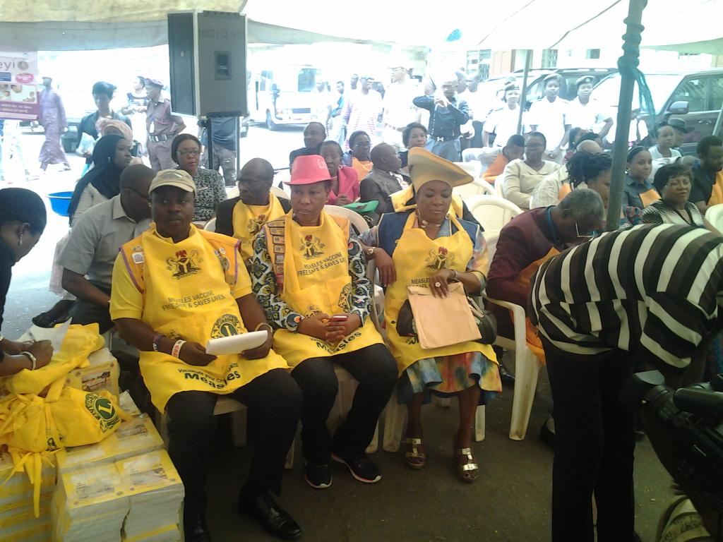 Yaba_Lcda's tweet photo. At the flag off of measles campaign programme done recently at the council. https://t.co/eicUumttAe