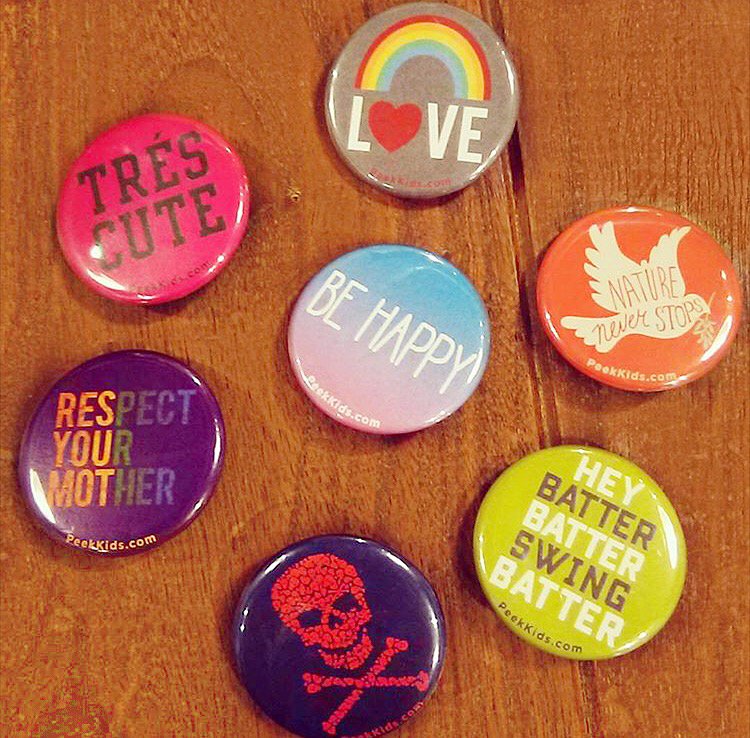 New buttons for new arrivals!