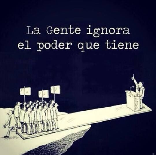 Cosssssss's tweet photo. Cuando la gente entienda su poder sabrá cómo salir del #HolocaustoSocialistaEnVzla https://t.co/NHGmMbGhoU