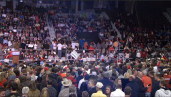 THECOUNTnews's tweet photo. Trump is so late for rally in Little Rock, they ran out of lead-up-music and are playing it for second time
#TrumpAR https://t.co/NVJFdAADkH