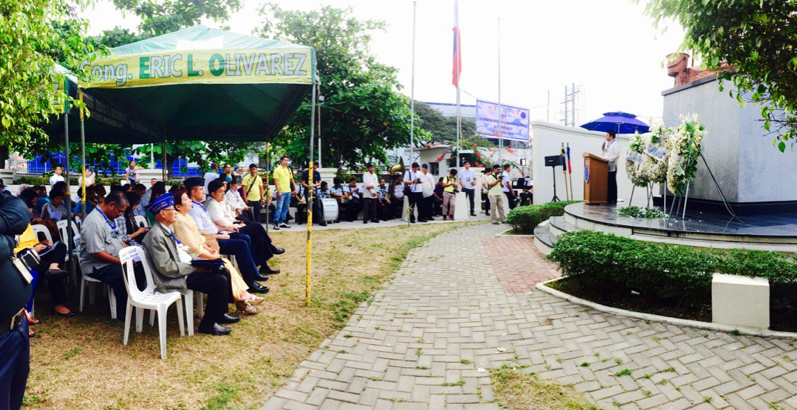 PnpParanaque's tweet photo. Area Security:
71st Commemoration of the Liberation of Paranque.
@SouthSnippets @PNP_PCRG @pnpwilson https://t.co/IxGaYn0wEm