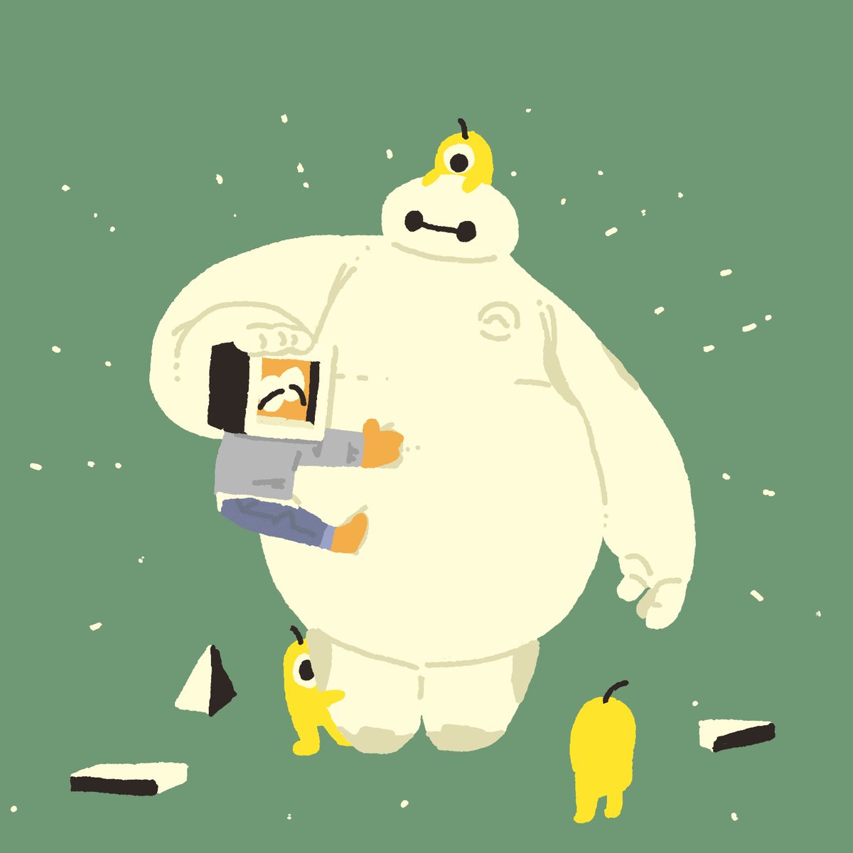 Jerky ベイマックスを観ました Illust Illustration Monster Art Disney Bighero6 イラスト モンスター ディズニー ベイマックス T Co C4lrnvk5on Jerky ベイマックスを観ました Illust Illustration Monster Art Disney Bighero6 イラスト モンスター ディズニー ベイマックス T Co C4lrnvk5on