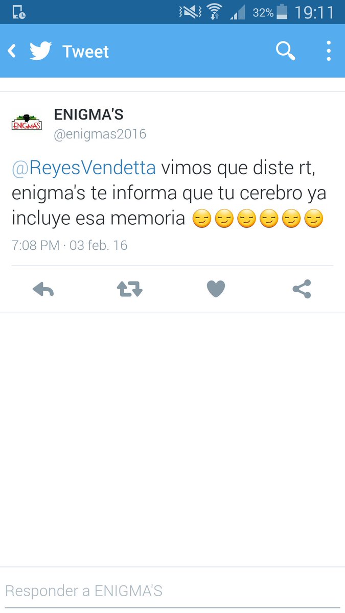 ReyesVendetta's tweet photo. ¡ @enigmas2016 me ha mencionado! https://t.co/ZUzUjgCf4p
