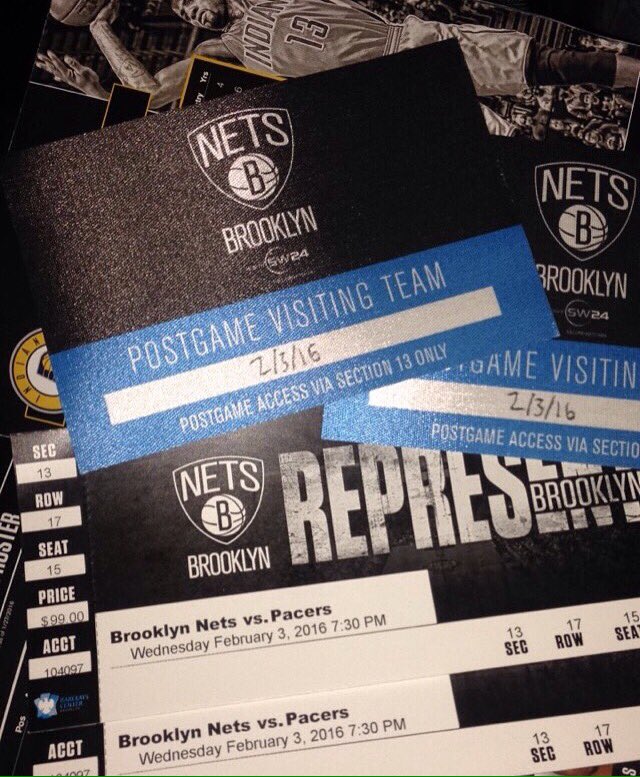 hwent's tweet photo. Nets vs Pacers https://t.co/6RSSa04IcV