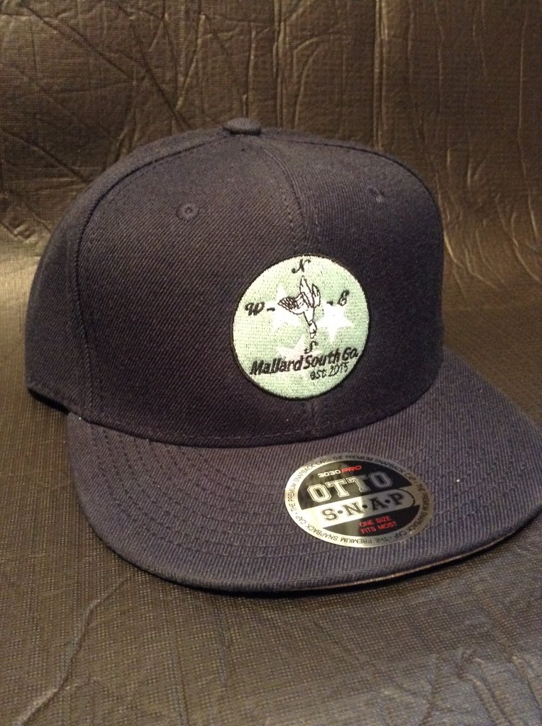 MallardSouth's tweet photo. Navy blue hat with teal tri star! Available at https://t.co/jhqWupf4xW https://t.co/0dNkNLPg11
