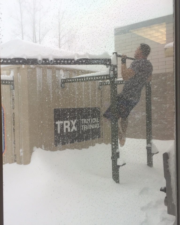 TRXTactical's tweet photo. Fairfax County Fire doesn't take a snow day. They train to stay prepared no matter the conditions. #tacticalfitness https://t.co/elgTUfHvCn