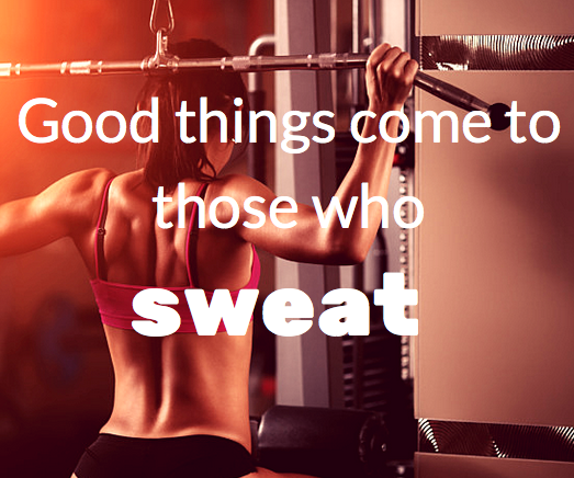 #fitness #workout #sweat #quote