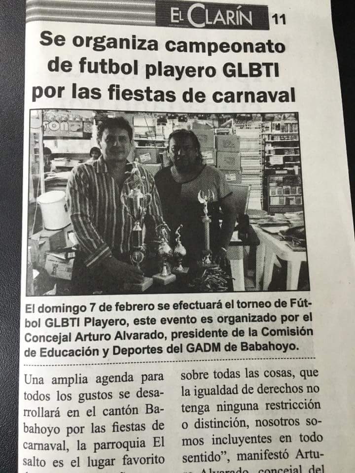 Fútbol playero este 7 de febrero en la playa de El Salto