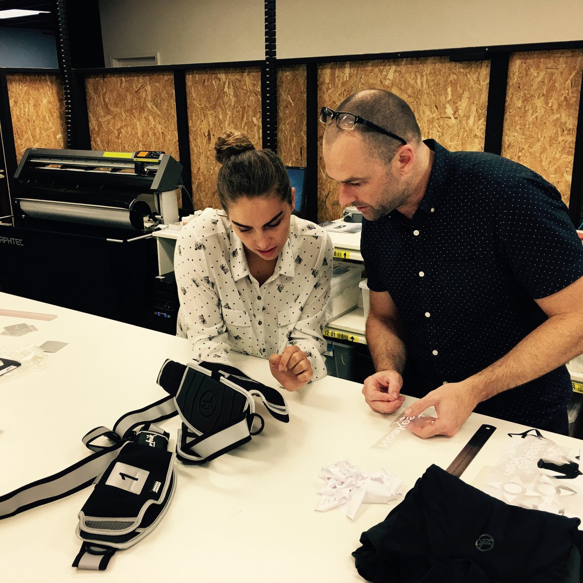 zhikglobal's tweet photo. #customgear day at #ZhikHQ making #crew numbered #stormpacks ⛈ and #personalized #spandex☀️ #safetyinstyle #sailing https://t.co/9eD4lIxFUl
