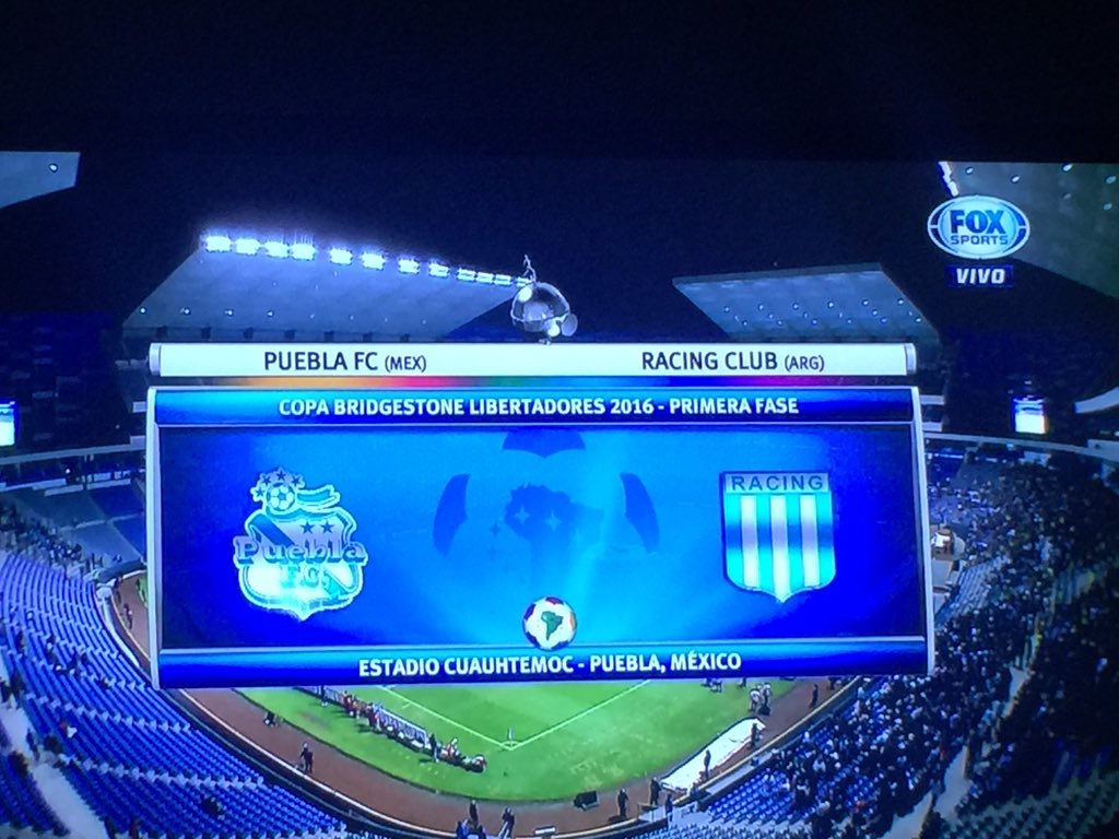 Preparado para ver a la Racing. Vamos que se puede