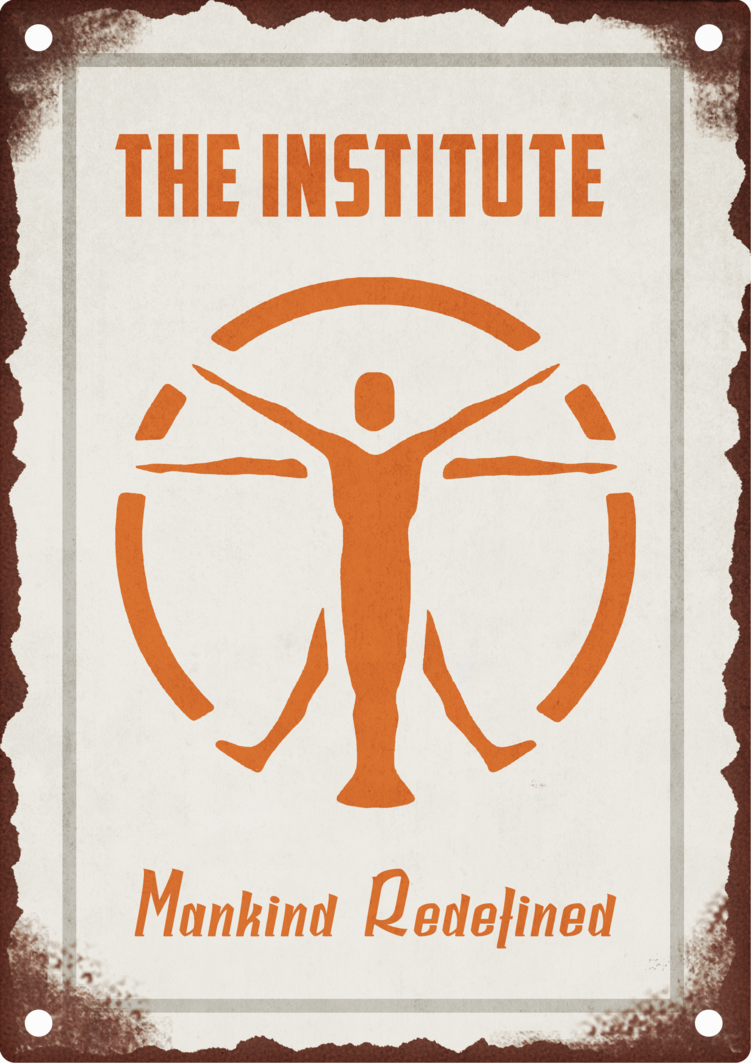 fo4mediavault's tweet photo. Institute sign by https://t.co/FwZsIXZfzH

#fallout4 #theinstitute #fo4 #fallout #institute #gaming #art #artwork https://t.co/msKjqzKQD4