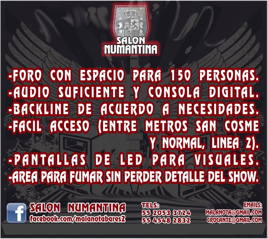 NuevaNumantina's tweet photo. @jazz_mx Foro en San Rafael, CDMX https://t.co/0rfRSEl6nb