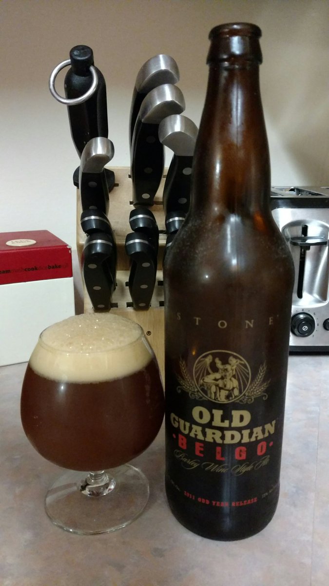 BeerApprentice's tweet image. 2011 Stone Old Guardian Belgo.  #beer #craftbeer @stonegreg. @stonebrewingco