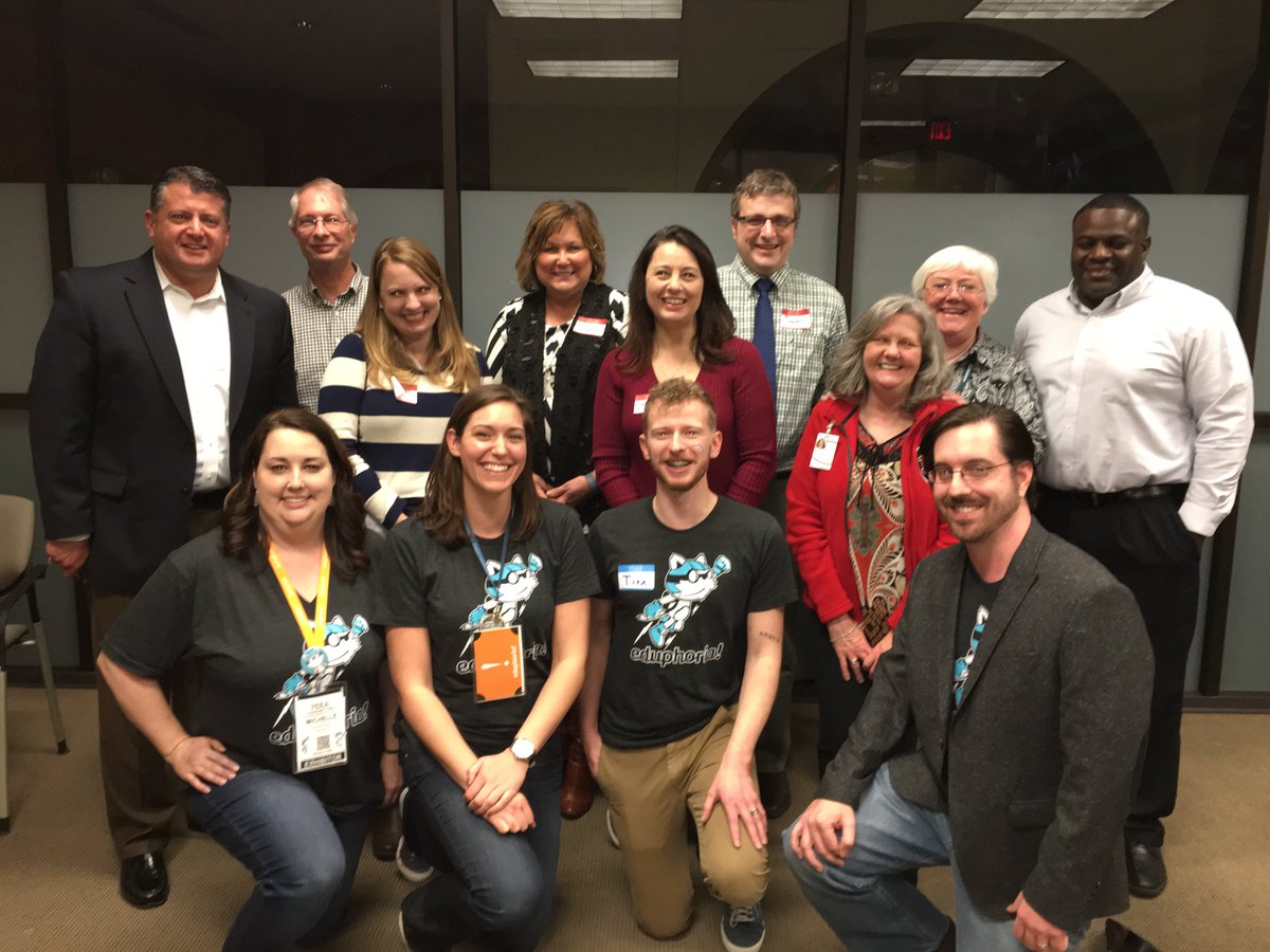 Thank you to our groundbreaking  members of Eddy's CABinet! We appreciate you!! #TCEA2016
