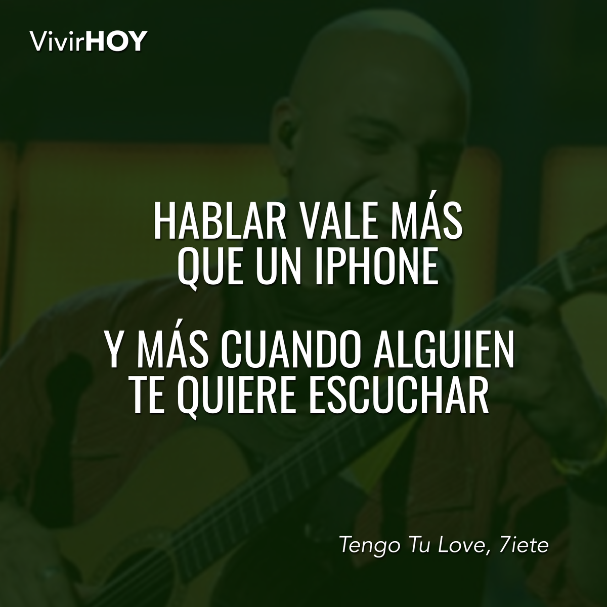 VivirHoyNet's tweet photo. Hablar vale más que un iPhone, y más cuando alguien te quiere escuchar https://t.co/PBA61EYFeV