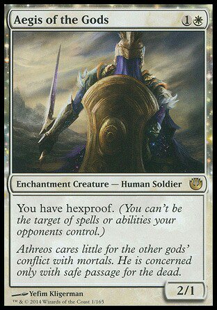MtgGlossary's tweet photo. Some synonyms of aegis are protection, support, aid, control; it was the name of Zeus's shield. #hexproof https://t.co/gjSjG78va5