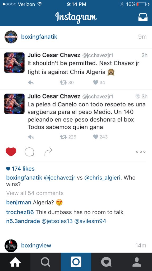 If you could make weight I would...Vive #Argentina @BoxingFanatik @jcchavezjr1