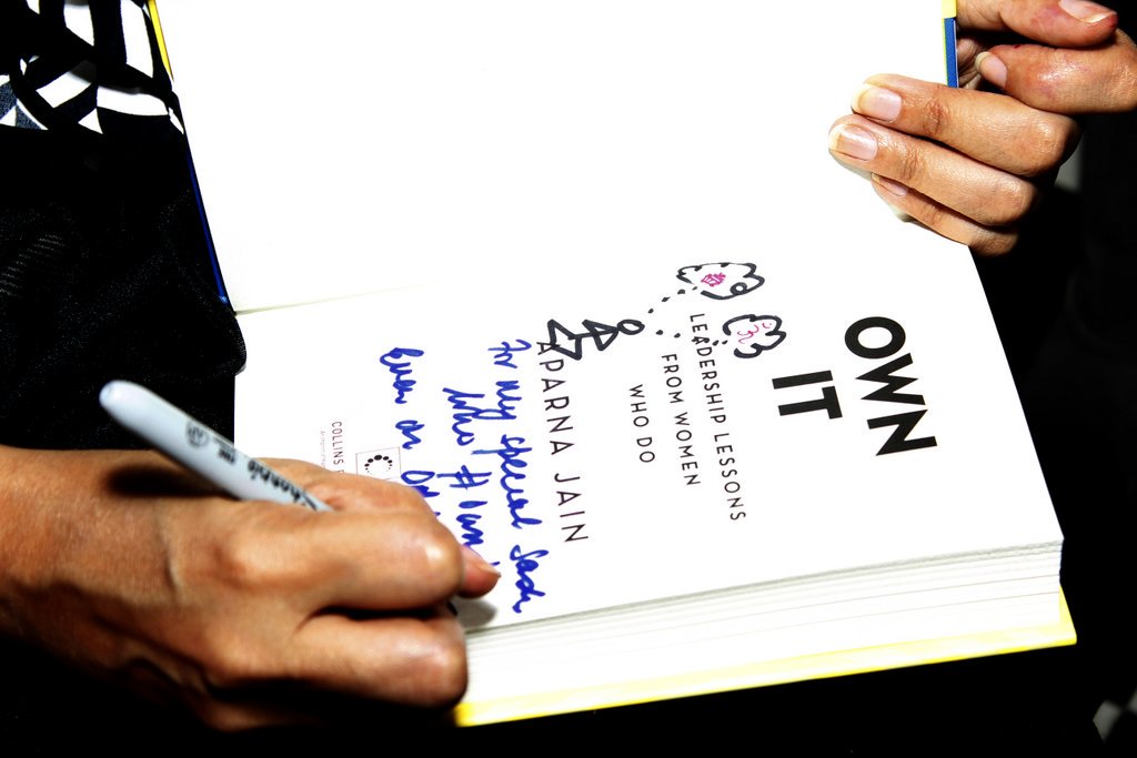 Books were signed, books were sold. #OwnIt Launch