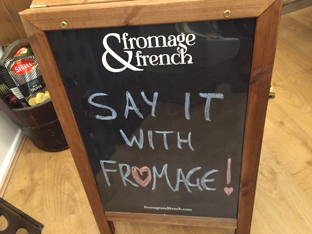 Our thought for the day ;) #sayitwithcheese