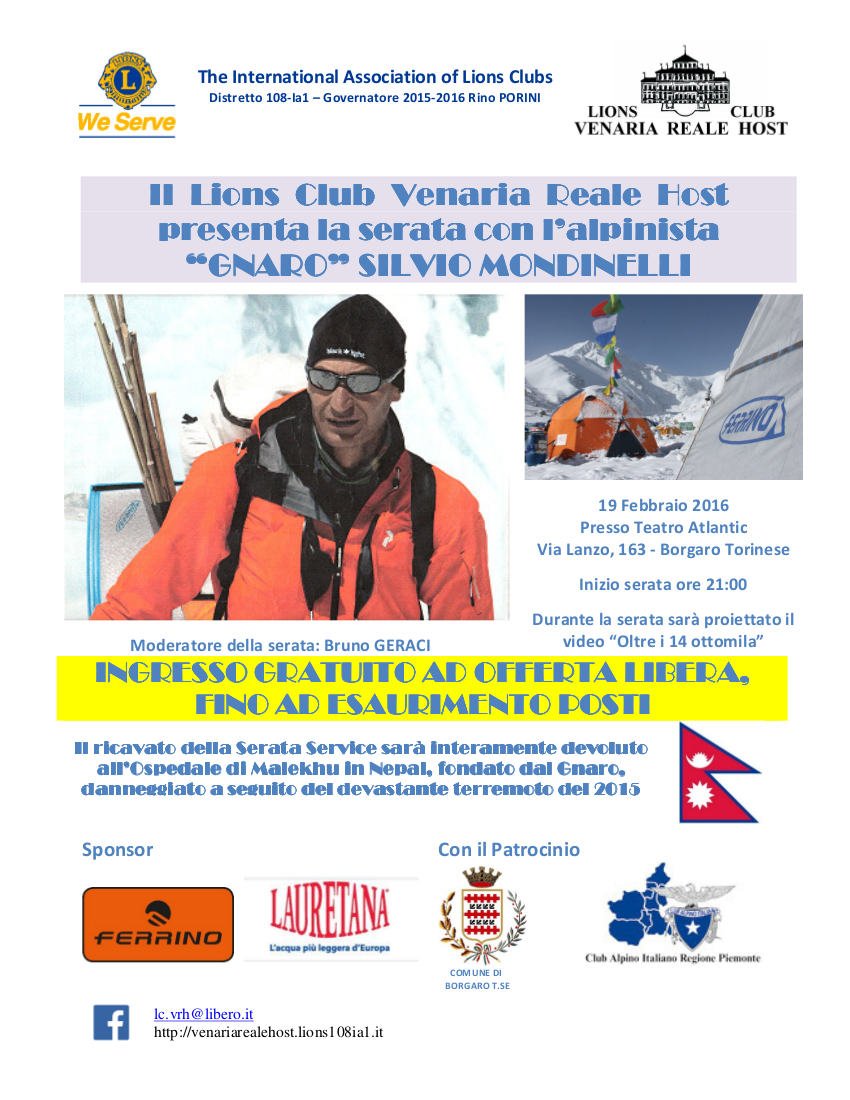 caialadistura's tweet photo. ven 19/02/16 h 21 @ Hotel Atlantic #Borgaro serata con #GnaroMondinelli Ingresso offerta per ospedale Malekhu #Nepal https://t.co/7w3BpD7spj
