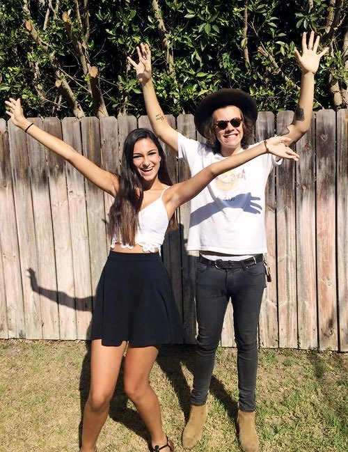 visited a fan at her house