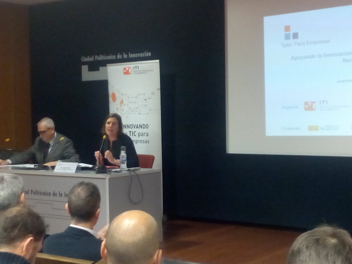 ITI_TIC's tweet photo. Arranca el Taller para Empresas sobre Líneas de Financiación con @gva_ivace @CDTIoficial @_minecogob y #DGTIC https://t.co/qcEvp71P6j