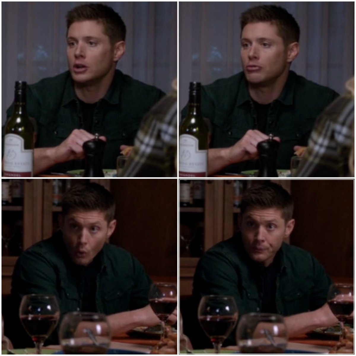 deanandmiracle's tweet photo. best thing of the episode
dean's expressions during conversation at dinner
HILARIOUS & SO DANG CUTE
#Supernatural https://t.co/LGkLF1RVHe