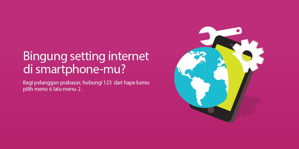 triindonesia's tweet photo. Bagi pelanggan prabayar yang bingung buat setting internet di smartphone, langsung aja lihat caranya di gambar ini! https://t.co/ruYYIoPH6X