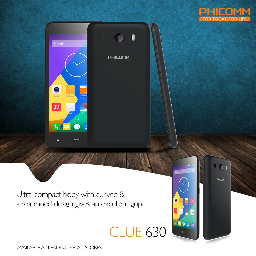 PHICOMMIndia's tweet photo. Phicomm Clue 630 gives you an excellent grip with streamlined design.
Ask for it at your nearest dealer! https://t.co/rvJtiwu35z