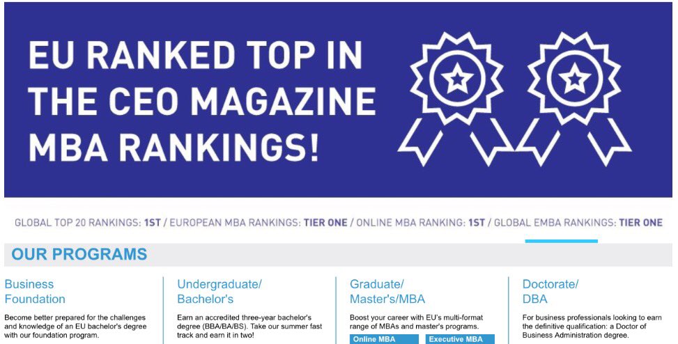 MEC_Edu's tweet photo. Study @EU_group #EuropeanUniversity #infoedu #studyingerman #studyinspain #studyinswitzerland https://t.co/MJCmvciiQI
