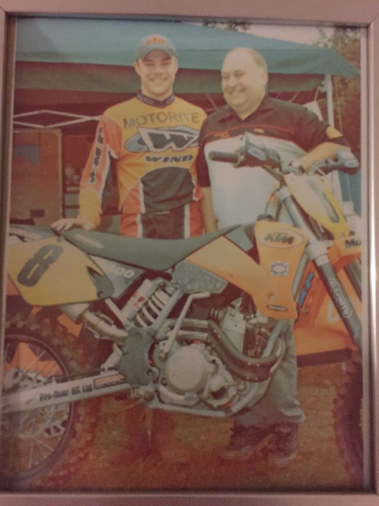 KevinArgent21's tweet image. #ThrowThursday #MotoX #Racing #Father #BestFriend #KTM #Oakley #Motorite #Alpinestars #WMPClothing #OldSkool #Family
