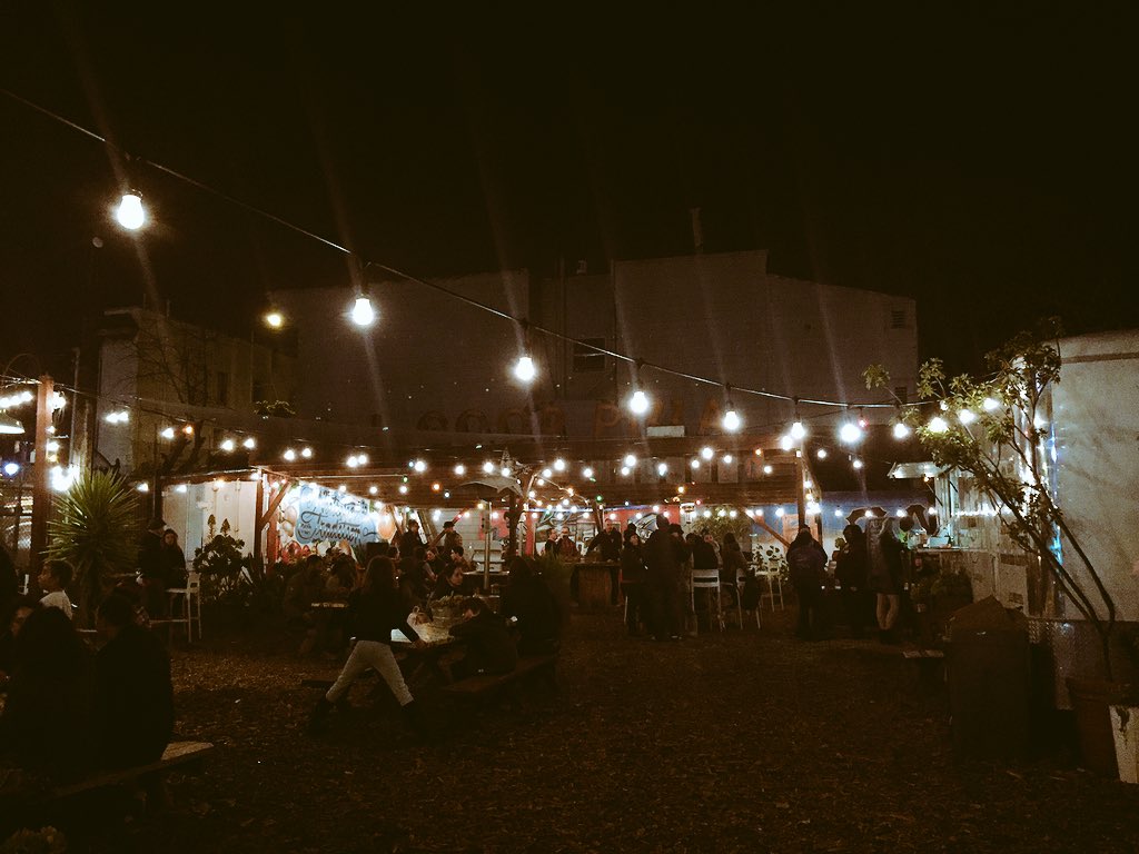 <a href="/AllGoodPizza/">All Good Pizza</a> #SuperSoul50 with neighbors and great food, thanks for a great event #SuperBowl50 #Bayview