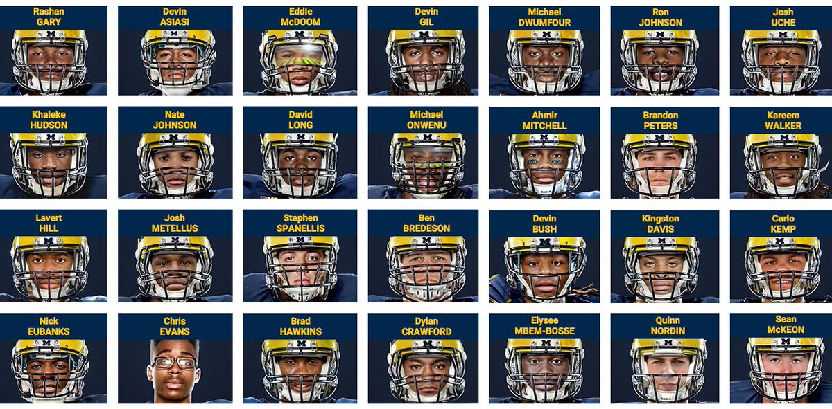 Congrats to all the #NewBlue who made Michigan one of the top classes in the NATION! #GoBlue