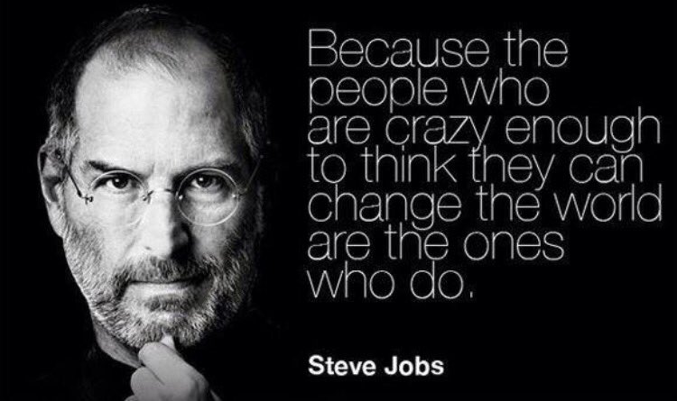 EzProtein's tweet photo. A little motivation from Steve Jobs #EZprotein https://t.co/ittWRibxhm