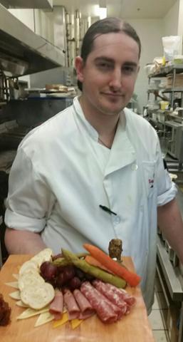 GrazeEdmonton's tweet photo. Chef Brian and his charcuterie platter #yegfood @RamadaKingsway https://t.co/kDVvcbPxgs