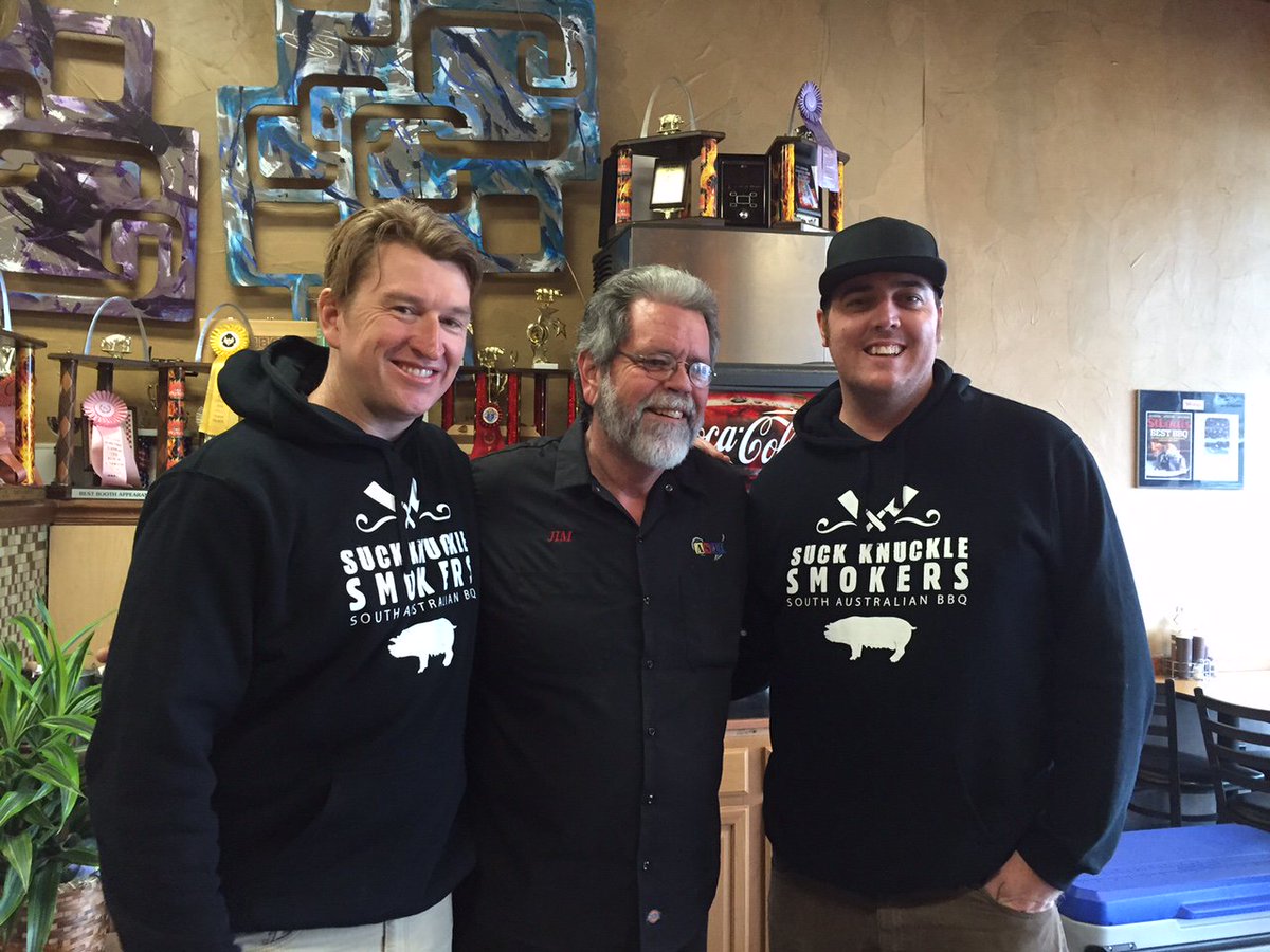 It's almost cook-off time, and both teams are preparing to 'smoke' the other in St. Louis! #bbqchamp