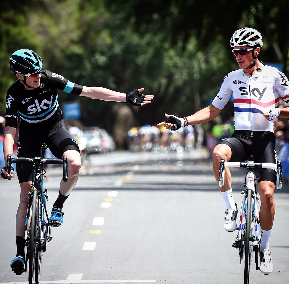 Chris Froome tweet media