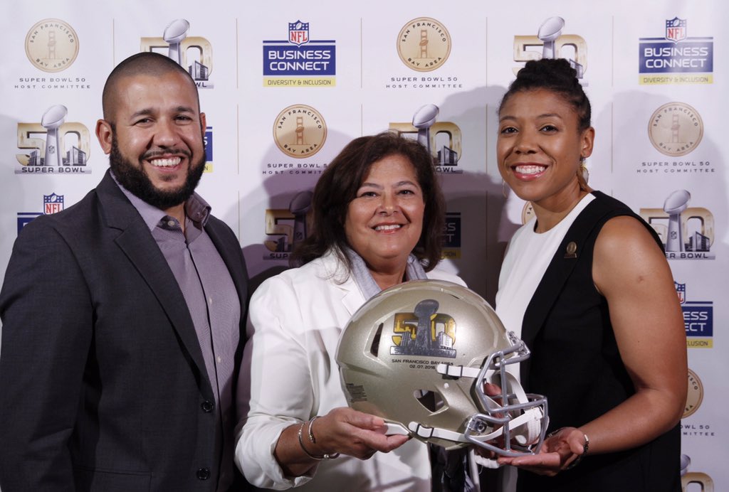 Congrats to an amazing team for the success of #SB50 Business Connect program &amp; the lasting legacy in the Bay Area