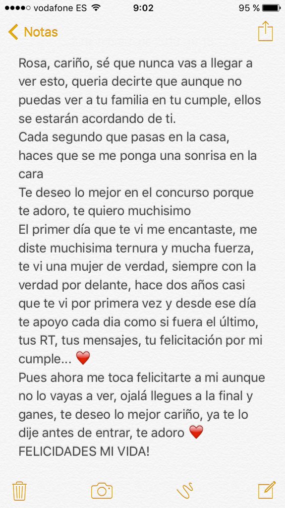 RBclubdefans's tweet photo. FELICIDADES MI VIDA ❤️ https://t.co/y0JfmAyabr