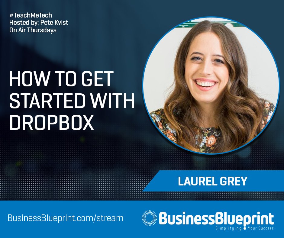 CarolynBirchill's tweet image. @PeteKvist and @laurelgrey help you get started with #Dropbox on #TeachMeTech - businessblueprint.com/stream